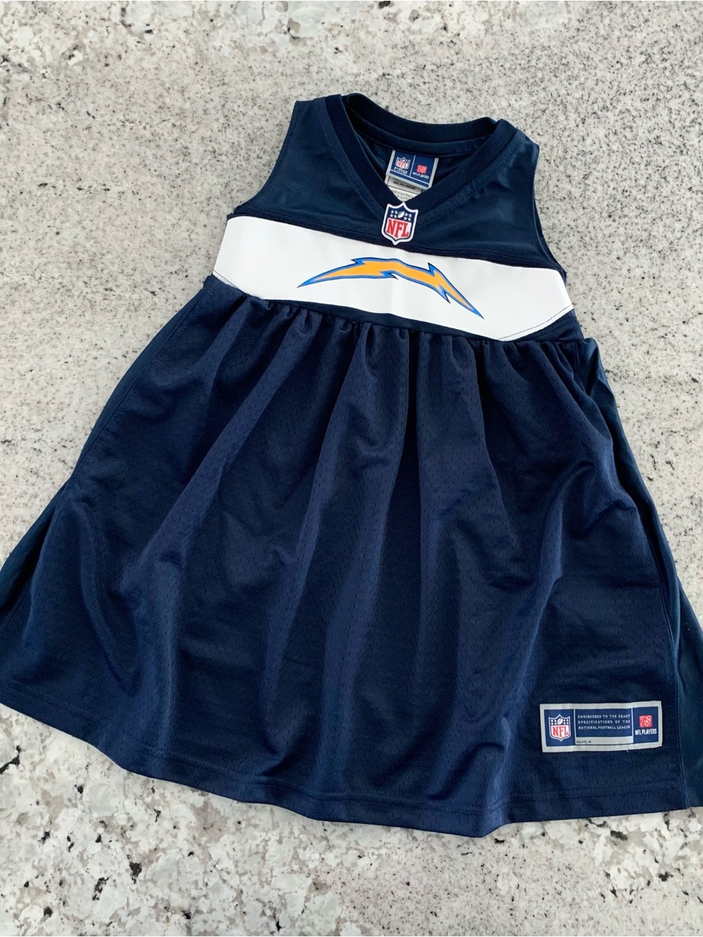 NFL Los Angeles Chargers Jersey Dress
